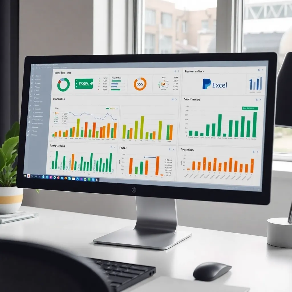Professioneel Excel dashboard met grafieken en KPI's